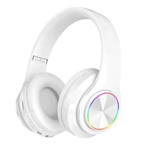 B39 BT Smart Headset UV Foldable Sports Over Ear Wireless Headphones Luminous Stereo Headset