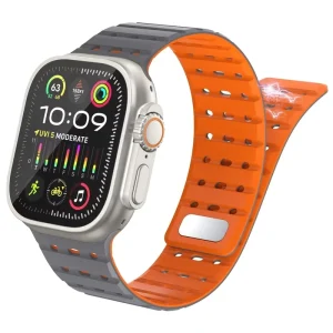 BEEFLYPOWER Factory Price Breathable Loop Magnetic Silicone Smart Watch Band for Apple Iwatch Series 10 1145mm 49mm