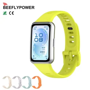 BEEFLYPOWER Replacement Smooth Silicone Original Bracelet SmartWatch Portable Strap for Huawei Band 11 11 Pro Accessories