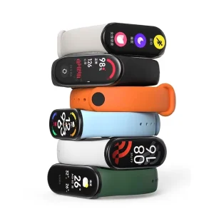 BEEFLYPOWER Soft Rubber Adjustable Smartwatch Strap for Band 8/9/NFC with Pin Buckle