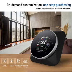 BHP-6000 24V Smart WiFi Thermostat Digital Display Panel Heat Pump North American Household Wireless Temperature Controller