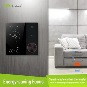 BHT 18 Smart WiFi Room Thermostat for Home Hotel Use Modern Design Easy Installation 220V Voltage Floor Heating