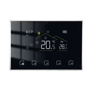 BHT 8000 Square Wall Mounted Smart Life APP 220V 24V WiFi Wireless Thermostat for Floor Heating with Alexa & Google Home
