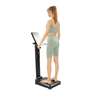 BIA 390 digital resistance gym full body check up machine smart body fat 8 electrodes body scale postural analysis fitness