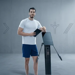 BIA 390 smart gym body scanner health analyzer weight machine for body weight 8 electrodes scale bmi body analyzer ai assistant