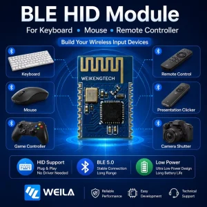 BLE 5.0 Embedded Module Low Power Wireless Module for IoT Applications