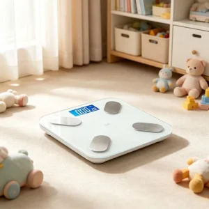 BMI Smart Bathroom Scale Digital Body Fat Scale Electronic Bathroom Weigh Scale With App