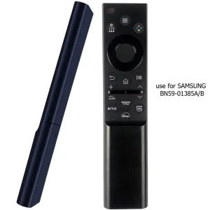 BN59 01385A BN59 01385B Voice Free Version for Samsung Smart TV Remote Control with 8m Range and AAA Batteries