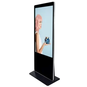 BOE 49″ Inch Digital Signage Kiosk Totem LCD Touch Screen Indoor Smart WIFI Floor Stand Advertising Player with Animation