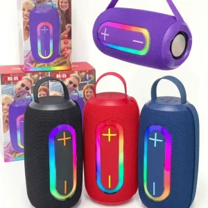 BS 35 New Speaker Outdoor Dual Handle Ambient Light Speaker Bass Portable Speaker
