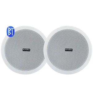BT52 2 Channel Blue-tooth Active 6.5 Inch in Ceiling Speaker for Smart Home Audio System 25W Public Address Ceiling Speaker