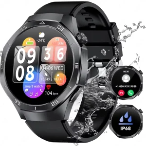 BW0679 Outdoor Sports Waterproof Smart Watch Men 1.53″ HD Screen Heart Rate Monitor BT Call Health Fitness Men Smartwatch
