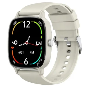 Baiyimei P122 New 1.85inch Silicone Smartwatch Heart Rate Blood Oxygen Sports for Calling Life Waterproof Smart Health