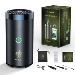Bakhoor Burner Portable Arabic Electric Incense Burner Electric Bukhoor Oud Diffuser Bakhour Burner With Speaker