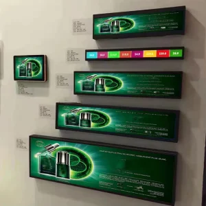 Bar Lcd Display Cover Glass Hd Mi Industrial Long Life for Bus Station Passenger Information System Commercial