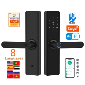 Basic Fingerprint Door Lock with Digit Lock All Mortise Hole Dimensions of 50/68 /85 Series Specially Designed for Rooms