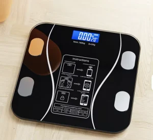 Bathroom Scale Smart Backlit Display Scale Body Weight Body Fat Water Muscle Mass BMI SCALE