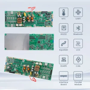 Battery Management System BMS with 100A 16S LiFePO4 for Home Energy Storage System for Home Solar EU Stock Energy Storage System