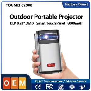 Battery Projector Supplier DLP Projector Auto Focus WiFi HDMI Portable Mini Projectors Original Projector Manufacturer