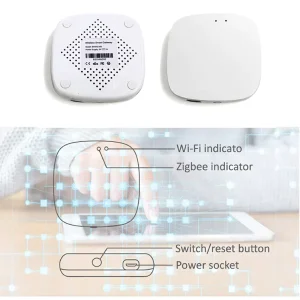 Beca BWSG 200 Smart Home Hub Zigbee Ble Zwave Wifi Lte m Develop Firmware Iot Gateway Hotel Use App Control