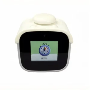 Bedside Rohs Personalized Led Usb Table Wooden Moon Speaker Digital Alarm Desk Clock Alarms With Ai Llm Voice Enabled