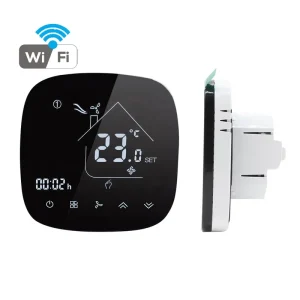 Best Home Smart Under Floor Heat Thermostat Wifi Boiler Heating Room Thermostat for Electric Water Heater