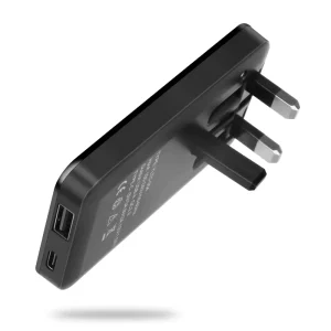 Best Selling Products Ultra Slim Fast Travel Adapters 30W Dual Port Foldable UK Plug Wall Charger GaN Charger for Mobile