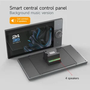 Best Selling Tuya Intelligent Wall Mounted IPS Control Panel High Quality WIFI Android Home Security Alarm System