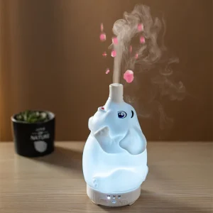 Best Selling in Stock Unique Elephant Aromatherapy Diffuser Portable Desktop Air Humidifier Jellyfish Spray Air Diffuser