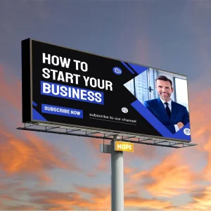 Big LED Screen Commercial Electronic Advertising Led Wall Displays Panel Display Led Outdoor Screen Gas Station Billboard