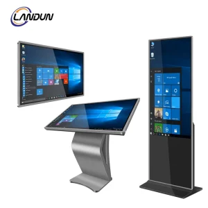 Big Size 75 86 98 100 110 Inch Android Window Advertising Player Kiosk Vertical Totem All In One Touch Screens Kiosk