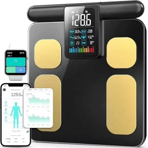 Big Va Screen 8 Electrode Composition Analyzer Professional Human Health Monitor 29 Body Data Handheld Smart App-Controlled Body