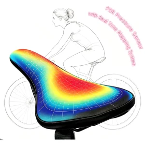 Bike Fitting Mapping System with FSR Piezoresistive Sensor for High Sensitivity Saddle Pressure Measurement Plug and Play