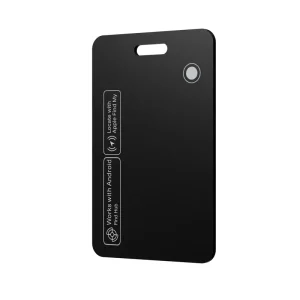 Black GPS-Controlled Portable Smart Alarm System with Android and iOS Tracking