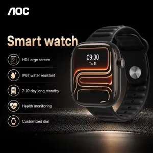 Bluetooth 5.3 Call Smart Watch 1.83″ TFT Heart Rate SpO2 Sleep Monitor Multi Sport Fitness Custom Dial Magnetic Charging