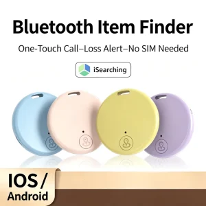 Bluetooth GPS Tracker for Keys Wallet Luggage Pets Fit for iOS Android