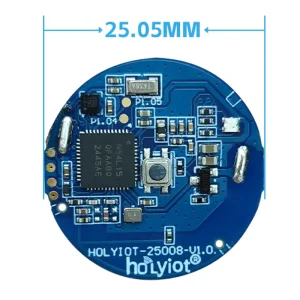Bluetooth Panic Button IBeacon Eddystone AOA Tracker BLE 6.0 Device Long Life Battery Proximity Beacon NRF54L15 Bluetooth Tag