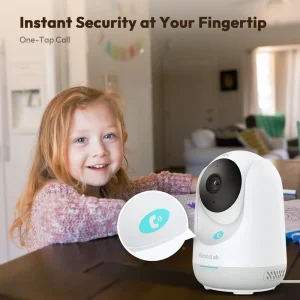 Botslab Indoor Cam 3C Pro C224 4K 8MP CMOS IP Camera with WiFi Cloud & SD Card Support AI Smart Night Vision Recorder