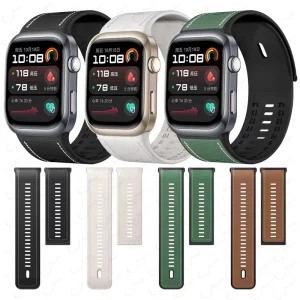Breathable Leather Luxury Vintage for Huawei Band D2 Wristband Factory Sport Smart Bracelet Leather Watch Strap