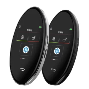 Bulk Stock Modified Touch Screen Remote Control Car Key for Start Stop Cars Universal LCD Display Smart Car Key