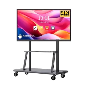 Business Conference Meeting Room 20 Point Touch Screen Board 75 Inch LCD Panel 4K Android Windows OS 1 Year Warranty Interactive