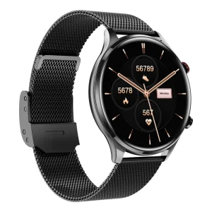 Business style Pro Smartwatch Men Women Speed Adjusting Bezel AMOLED Display Life Waterproof New Heart Rate Blood Pressure