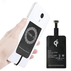 High-Quality Type-C Mini Portable Wireless Charger Receiver Card Adapter Smartphone Fast Charging Board for Smartphones