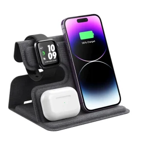 Multifunctional 3-in-1 Wireless Charger, Suitable for Phone Stands, Foldable, C-Type, Outdoor Station, Dropshipping Trend