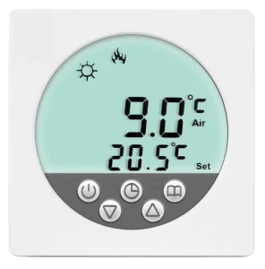 C15 Smart Thermostat for Hotel Floor Heating Systems Digital Control Large LCD Display-Modern Design CE Certified Easy