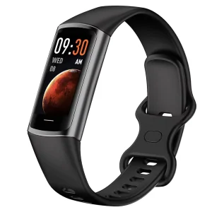 C68L Smart Bracelet HD Body Temperature Monitor for Men Women Kids Outdoor Sports Always On Display Waterproof Wristband