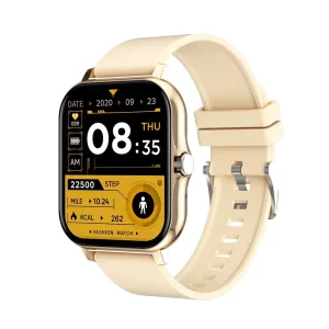 C7Pro Smart Watch 1.83 Inch Square TFT Display Sleep Tracker IPX 6 Waterproof Alloy Case Silicone Band Magnetic 4 Days Battery