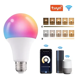 Smart LED Light Bulb with CE, 9W/15W, Bluetooth and Wireless Dual Mode for Whole-Home Lighting