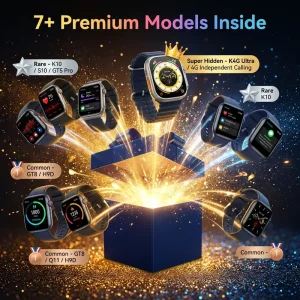 CE FCC Certified Smart Watch Blind Box 100% Winning Lucky Box Random Android IOS Smartwatch Mystery Box for Holiday Gifts
