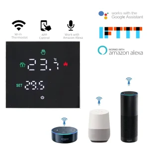 CE RoHS Certified 16A Tuya App ControlWiFi Thermostat OEM ODM Customized for Electric Graphene PTC Ondol Underfloor Heating Film
